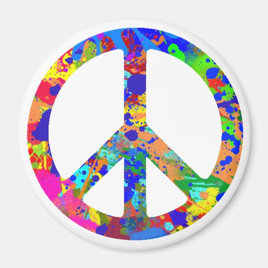 Frieden Magnet (Vorne)