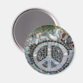 Frieden Magnet (Vorderseite/Rückseite)