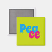 Frieden Magnet (Vorderseite/Rückseite)