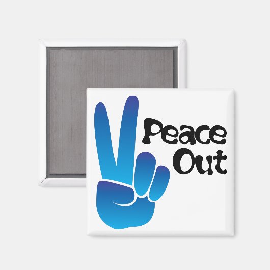 Frieden Magnet (Vorderseite/Rückseite)