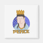 Frieden Magnet (Vorne)