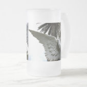 Frieden Mattglas Bierglas (VorderseiteRechts)