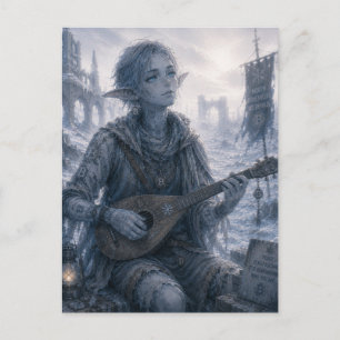 Frieden / Minstrel / Ruinen des Nordens Postkarte