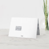 Frieden mit dir feiertagskarte (Rückseite)