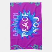 Frieden mit dir geschirrtuch (Vertikal)