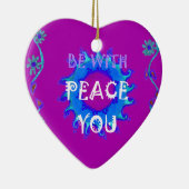 Frieden mit dir keramikornament (Rechts)