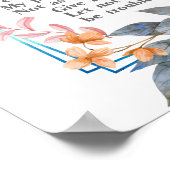 Frieden mit dir poster (Ecke)