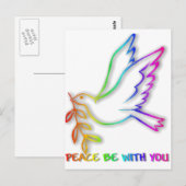Frieden mit dir postkarte (Vorne/Hinten)