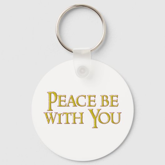 Frieden mit dir schlüsselanhänger (Vorderseite)
