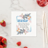 Frieden mit dir serviette (Beispiel)