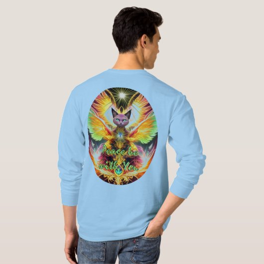 Frieden mit dir T-Shirt (Schwarz voll)