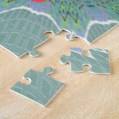 Frieden mit Ihnen inspirierender Grafik-Text Puzzle (Seite)