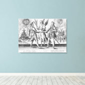 Frieden mit Spanien Leinwanddruck (Insitu (Holzboden))