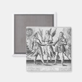 Frieden mit Spanien Magnet (Vorderseite/Rückseite)