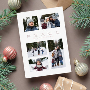 Frieden modern minimal 5 Foto Weihnachten
