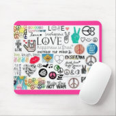 Frieden Mousepad (Mit Mouse)