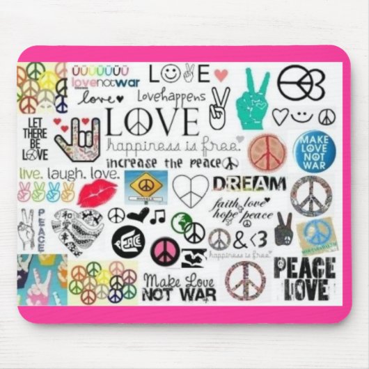 Frieden Mousepad (Vorne)
