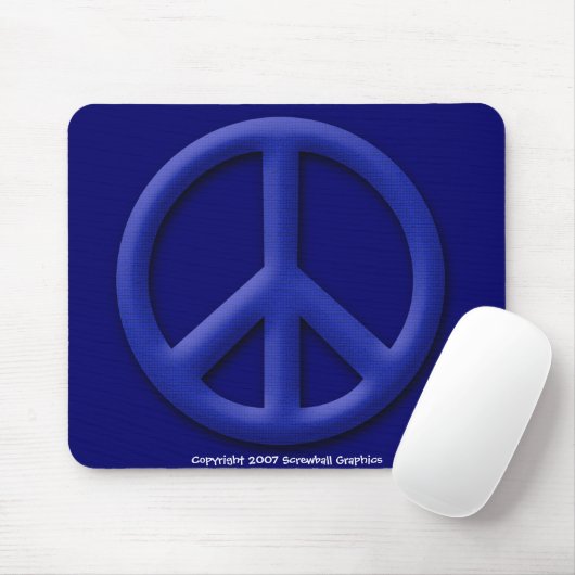 Frieden Mousepad (Mit Mouse)