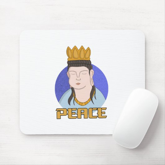 Frieden Mousepad (Mit Mouse)