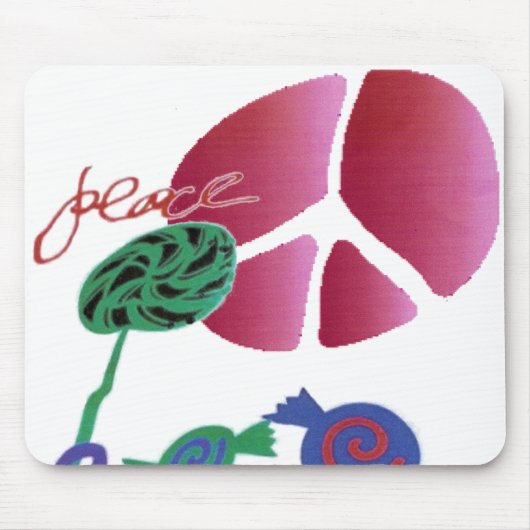Frieden Mousepad (Vorne)