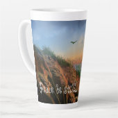 Frieden noch Text inspirierend Jahreszeitenunterga Milchtasse (Linke Ecke)