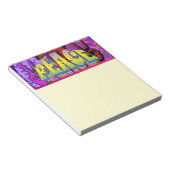 Frieden Notizblock (angewinkelt)