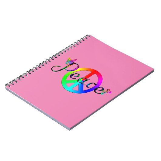 Frieden Notizblock (Linke Seite)