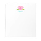 Frieden Notizblock (Vorderseite)