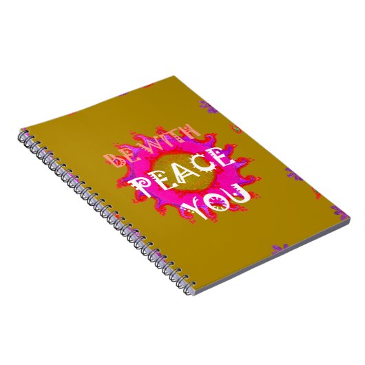 Frieden Notizblock (Rechte Seite)