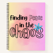 Frieden Notizblock (Vorderseite)