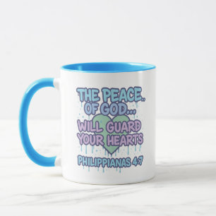 Frieden ohne Stücke - Phillipier 4:7 Tasse