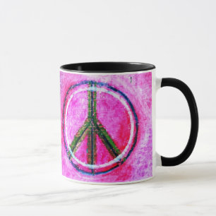 ...Frieden...Originalkunst durch heilende Farben.. Tasse