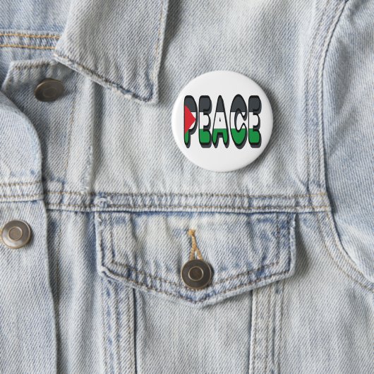 Frieden Palästina Button (Beispiel)