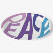 FRIEDEN PAPPTELLER (Schrägansicht)