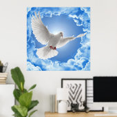 Frieden Poster (Heimbüro)