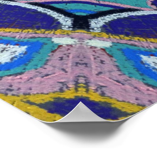 Frieden Poster (Ecke)