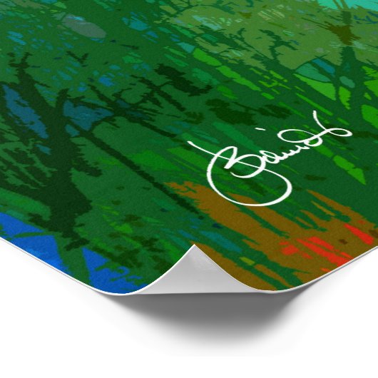 Frieden Poster (Ecke)