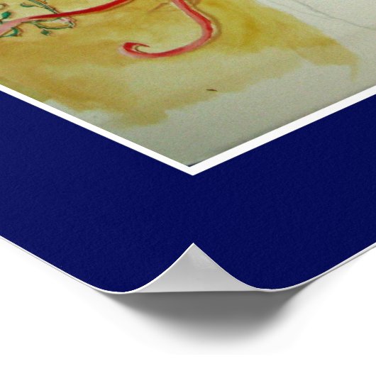 Frieden Poster (Ecke)