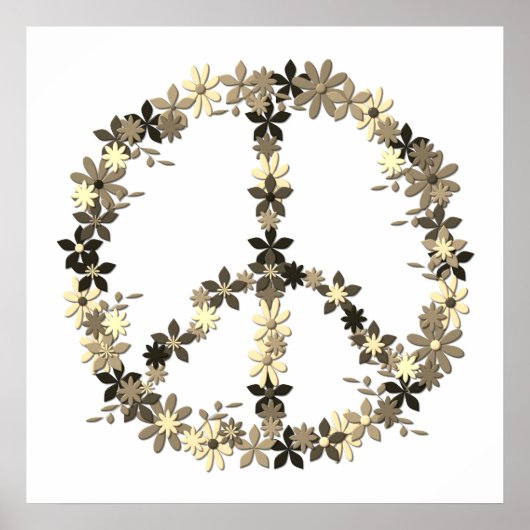 Frieden Poster (Vorne)