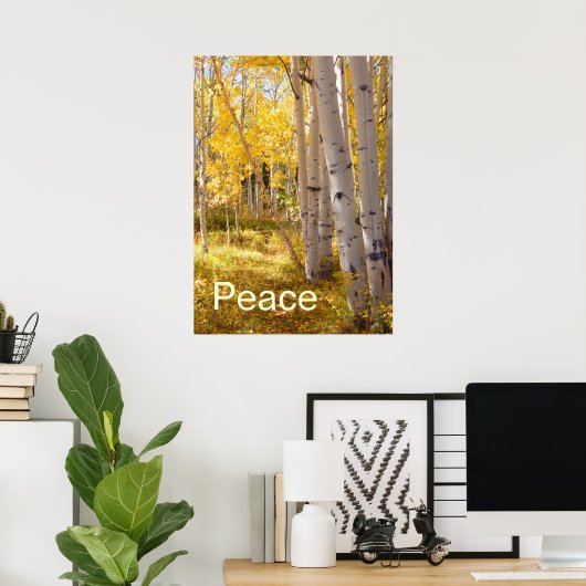 Frieden Poster (Heimbüro)