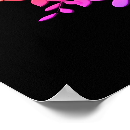 Frieden Poster (Ecke)