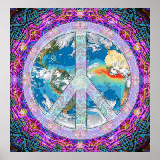 Frieden Poster (Vorne)