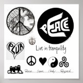 Frieden Poster (Vorne)