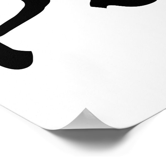 Frieden Poster (Ecke)