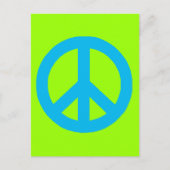 Frieden Postkarte (Vorderseite)