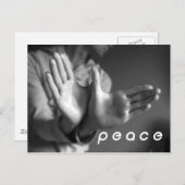 Frieden Postkarte (Vorne/Hinten)