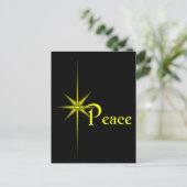 Frieden Postkarte (Stehend Vorderseite)