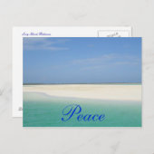 Frieden Postkarte (Vorne/Hinten)