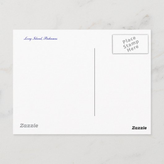 Frieden Postkarte (Rückseite)