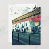 Frieden Postkarte (Vorne/Hinten)
